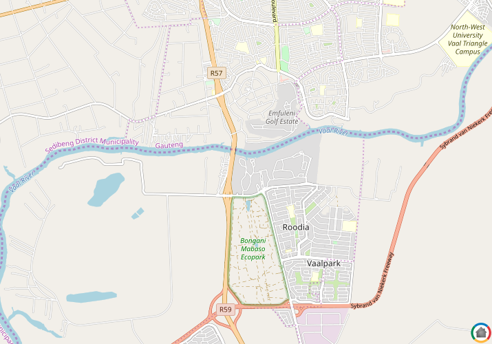 Map location of Abrahamsrust